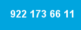 922 173 66 11 922 173 66 11